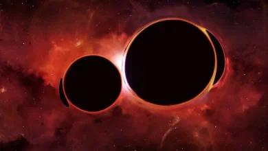 Three supermassive black holes have been spotted merging into one