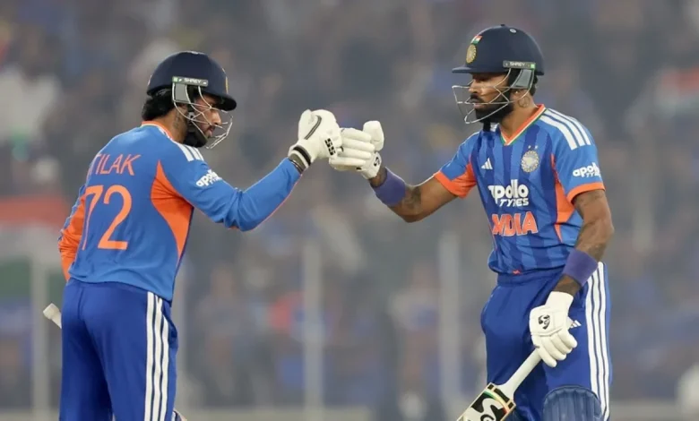 Tilak, Hardik, Varun seal T20I series win for India