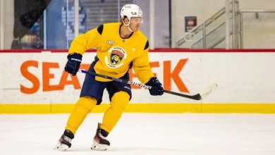 Tkachuk practices with Panthers, still no timeline for return