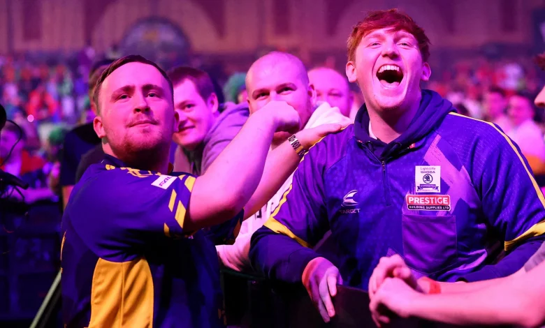 'Too big for darts now?' - Littler in dig at Angry Ginge for Ally Pally no-show