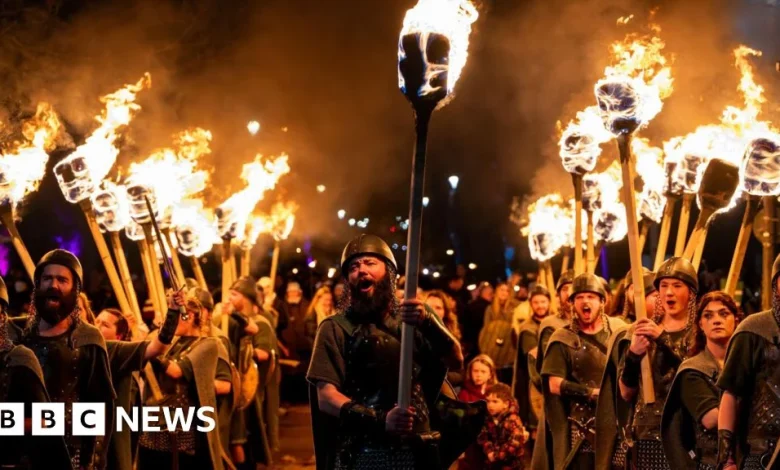 Torchlight procession kicks off Edinburgh's Hogmanay celebrations