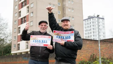 Tower-block residents scoop share of £1m lottery win | ITV News