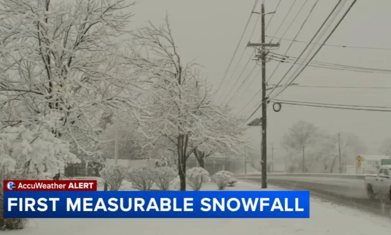 Tracking snow totals across the Philadelphia region