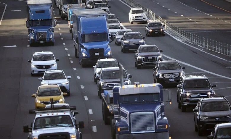 Traffic changes during the holiday season in Virginia, Maryland