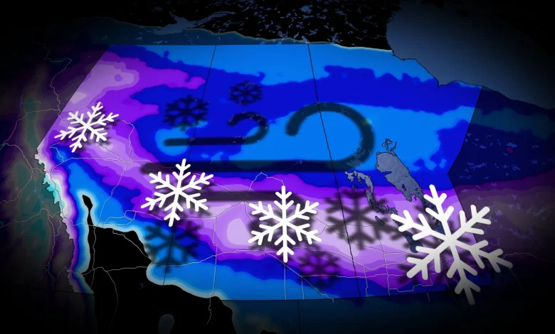 Travel delays and road closures possible with Prairies storm