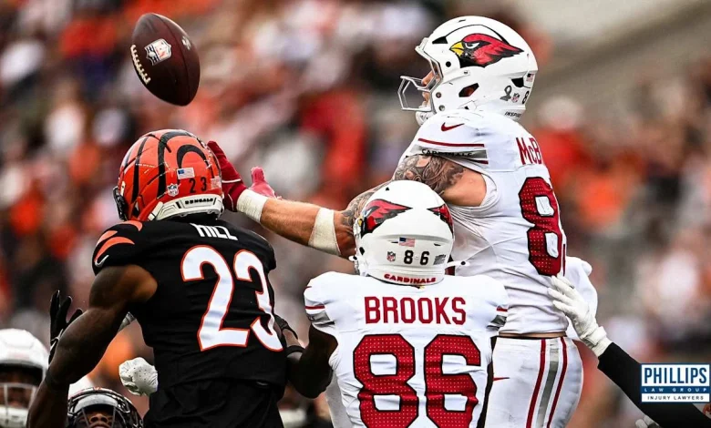 Trey McBride Sets NFL Record As Cardinals Deal With Dreary Day Against Bengals