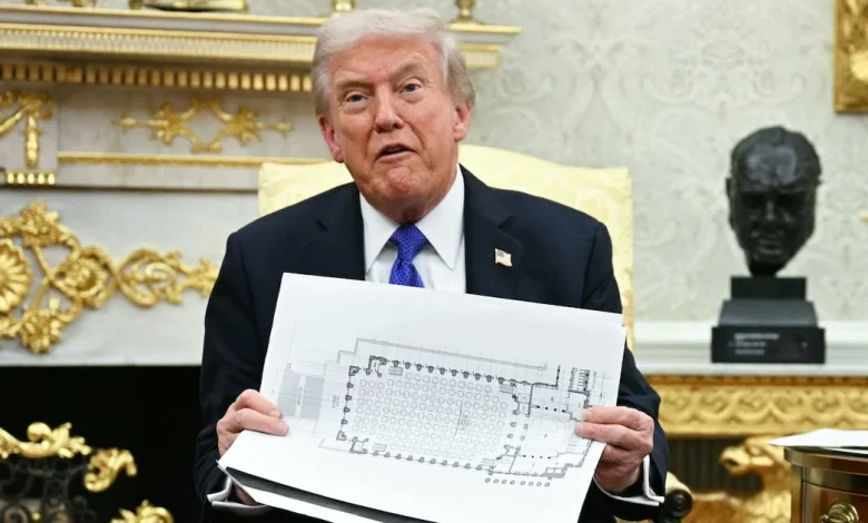 Trump Melts Down at Kaitlin Collins Over Rising Ballroom Cost