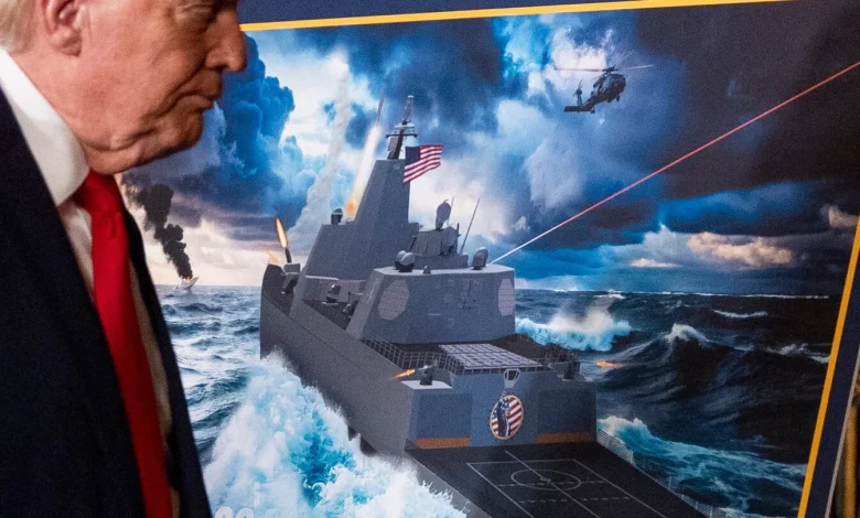 Trump announces plans for new Navy 'battleship'