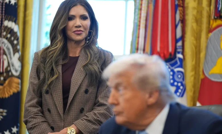 Trump is considering moving on from Kristi Noem - and the change could happen ‘really soon’