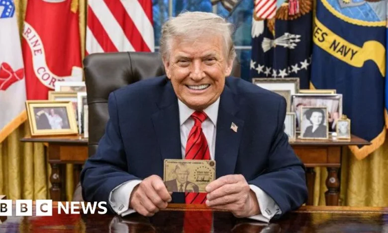 Trump launches $1m 'gold card' immigration visas