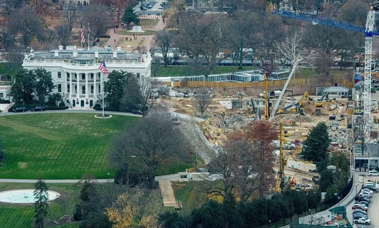 Trump plows ahead with construction plans as preservation group seeks guardrails on White House projects
