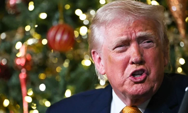 Trump rings in Christmas Day with a flurry of posts denouncing perceived foes and casting doubt on the 2020 election