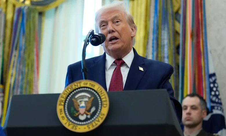 Trump sues BBC for $10 billion, accusing it of defamation : NPR