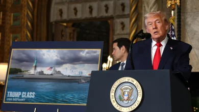 Trump unveils new class of Navy battleship named after himself
