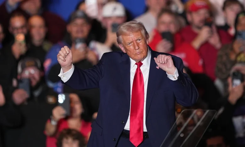 Trump's speech on combating inflation turns to grievances about immigrants : NPR