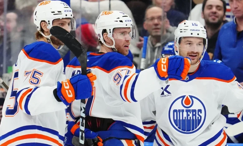 'Two best players in the world' lift Oilers to convincing win over Maple Leafs