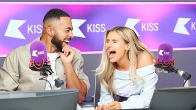 Tyler West and Chloe Burrows get KISS breakfast