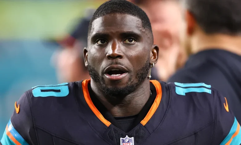 Tyreek Hill makes Dolphins' pathetic MNF showing even worse with comical post