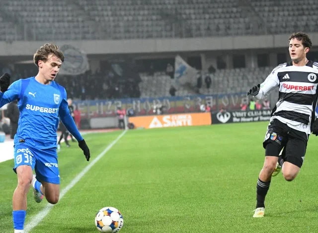 ”U” Cluj - Universitatea Craiova 0-0, ACUM, la Digi Sport 1. Oltenii domină partida
