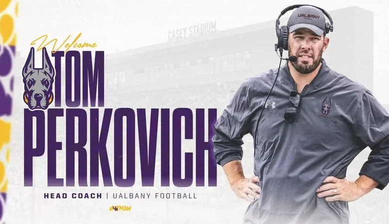 UAlbany Names Tom Perkovich Head Football Coach
