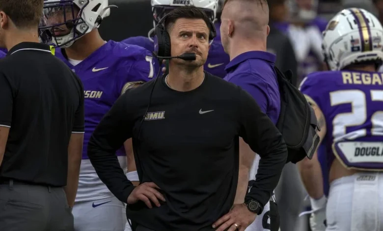 UCLA hiring James Madison head coach Bob Chesney, who would stay with Dukes in CFP: Sources