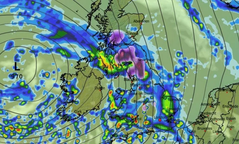 UK snow forecast as Arctic weather blast to bring 4cm by end of this week