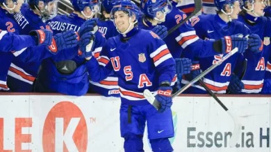 U.S. Tops Germany 8-0 in 2026 World Juniors Pre-Tournament Action