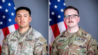 US identifies two soldiers killed in ambush in Syria