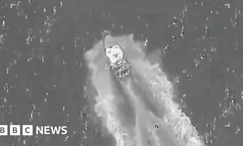 US military says eight killed in strikes on alleged drug vessels