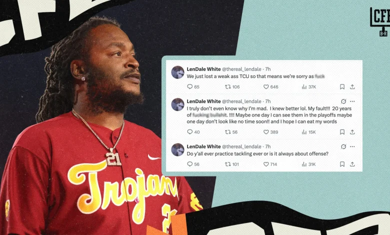 USC Legend LenDale White Rips Trojans' Stunning Alamo Bowl Loss in NSFW Rant