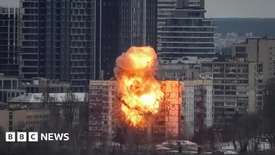 Ukraine-Russia latest: Zelensky heads to US for Trump peace talks after Kyiv hit by strikes