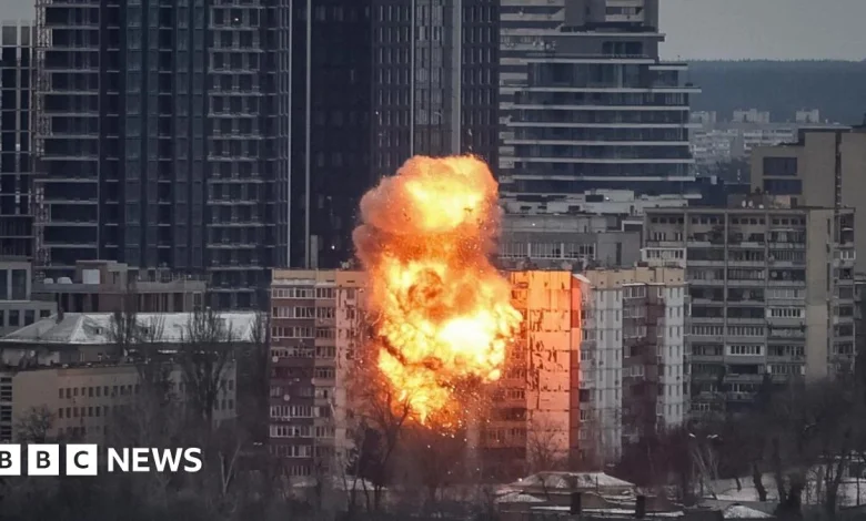 Ukraine-Russia latest: Zelensky heads to US for Trump peace talks after Kyiv hit by strikes