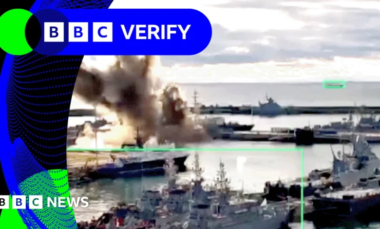 Ukrainian underwater drone attack likely damaged Russian sub, experts say