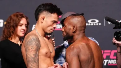 Último UFC Fight Night de 2025: saiba card completo, horário e onde assistir