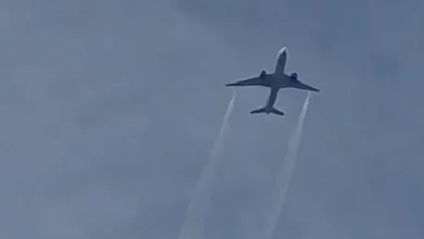 United flight to Tokyo returns to Dulles after losing power in an engine and igniting brush around runway