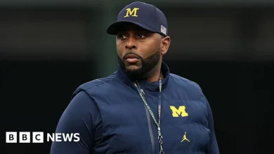 University of Michigan coach Sherrone Moore charged with stalking and home invasion