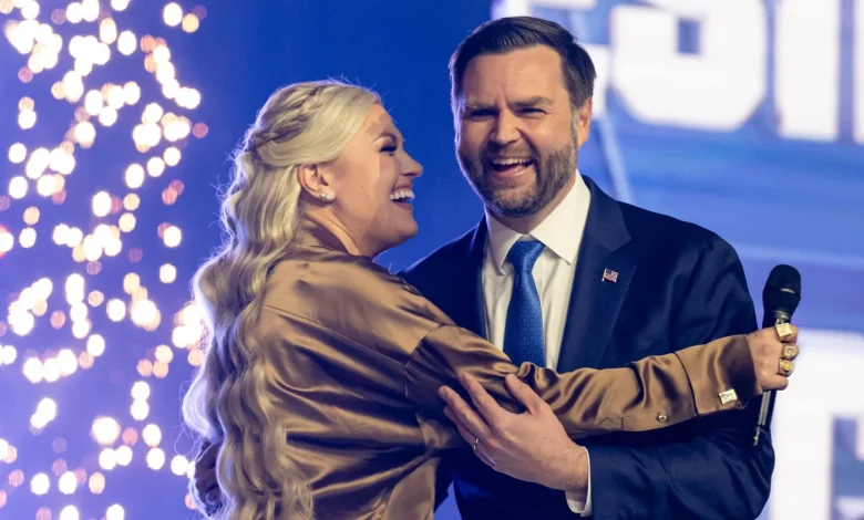 Vance refuses to set red lines over bigotry at Turning Point USA's convention : NPR