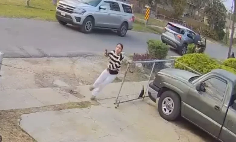 Video shows masked Border Patrol agent chasing woman back to her Louisiana home