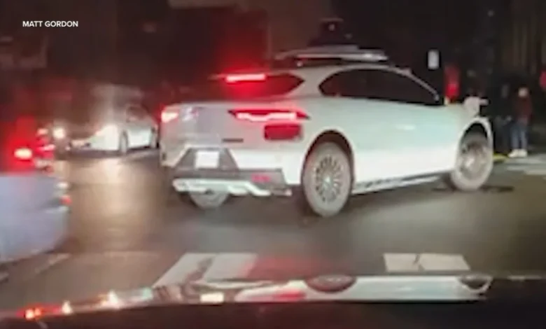 Videos show Waymo cars stuck at San Francisco intersections during power outage; autonomous ride-hailing company pauses service