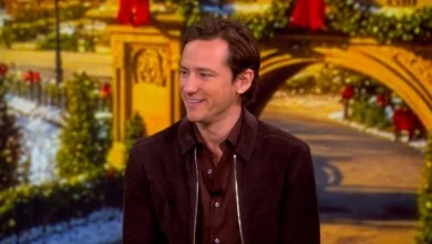 WATCH: Lewis Pullman talks 'The Testament of Ann Lee,' 'Spaceballs 2' Video | The View
