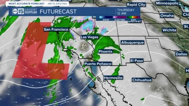 WHAT TO EXPECT: Storm system to bring rain to Arizona for New Year's