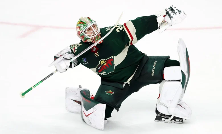 Wallstedt utsedd till månadens rookie i NHL för november