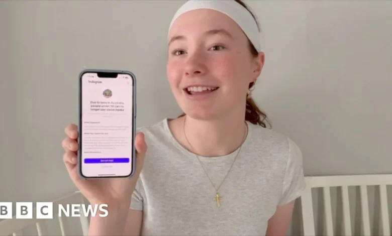 Watch Australian teens test out social media on first day of ban
