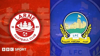 Watch: Larne host Linfield in the Irish Premiership
