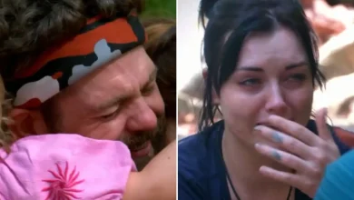 Watch emotional moments campmates break down in tears as they are reunited with family after weeks apart