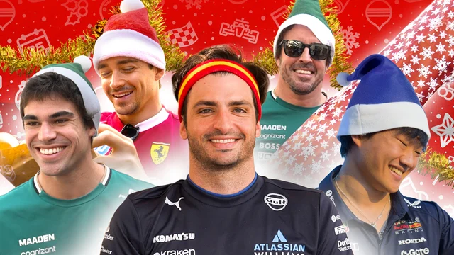 Watch to see what the F1 drivers gave each other for Christmas