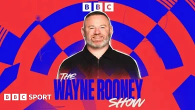 Wayne Rooney on Mr Tumble and Coleen putting Liverpool flags up