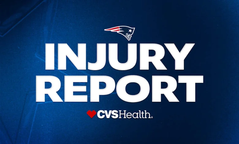 Week 16 Injury Report: Patriots at Ravens