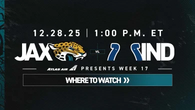Week 17, How to Watch Jacksonville Jaguars vs. Indianapolis Colts