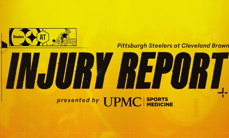 Week 17 Injury Report (Browns)